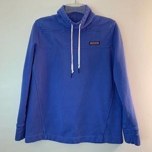 Vineyard Vines Blue Sweatshirt with White Drawstrings